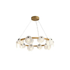 Ostruvys Postmodern Luxe Laiton Albâtre Lustre - Neutralighting