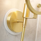 Ljomuvyo Moderne Minimaliste Laiton Albâtre Applique Murale - Neutralighting