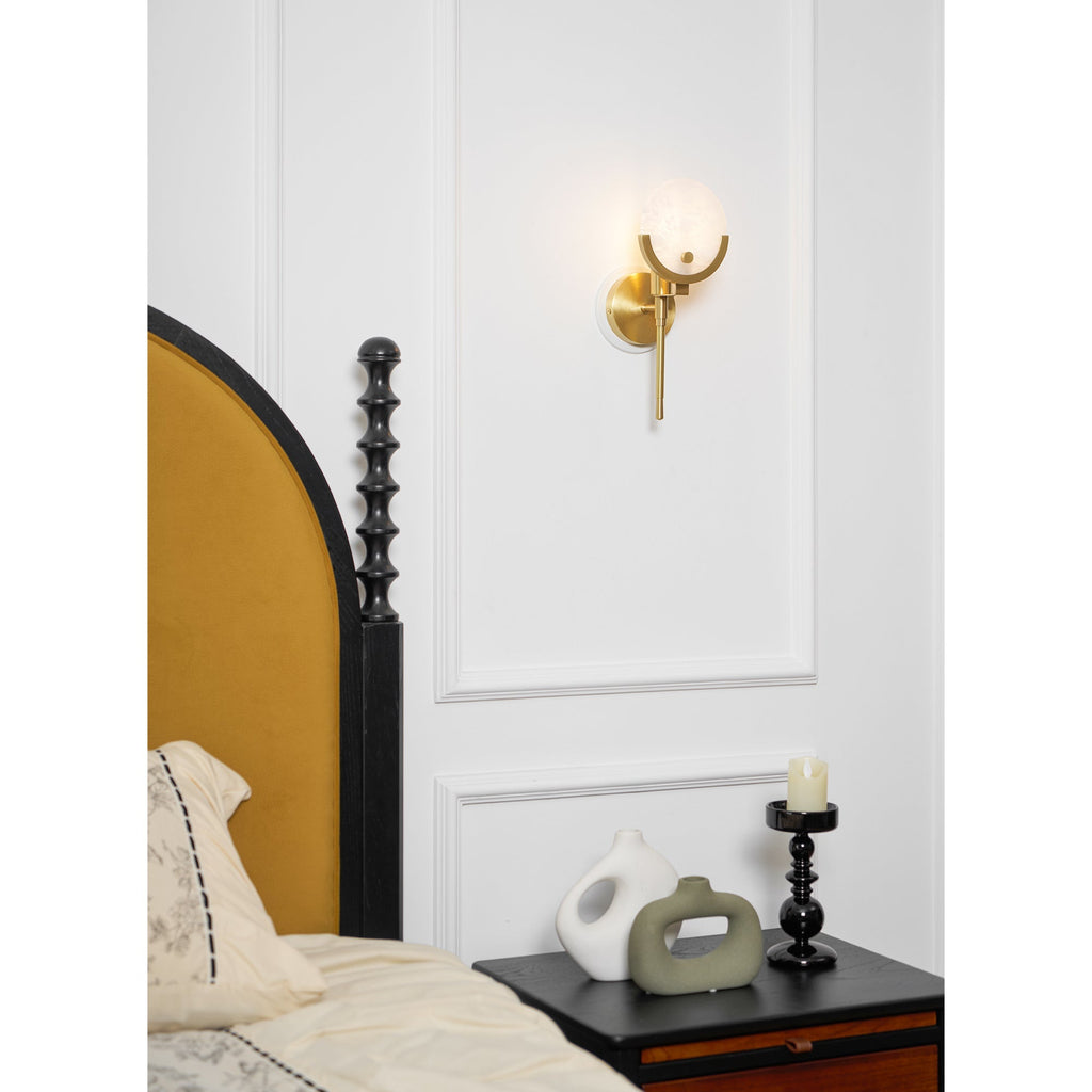 Zavarara Applique Murale Sphère Albâtre - Neutralighting