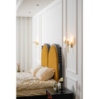 Ljomuvyo Moderne Minimaliste Laiton Albâtre Applique Murale - Neutralighting