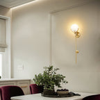 Bravi Applique Murale en Laiton et Albâtre - Neutralighting