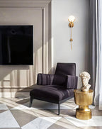 Ljomuvyo Moderne Minimaliste Laiton Albâtre Applique Murale - Neutralighting