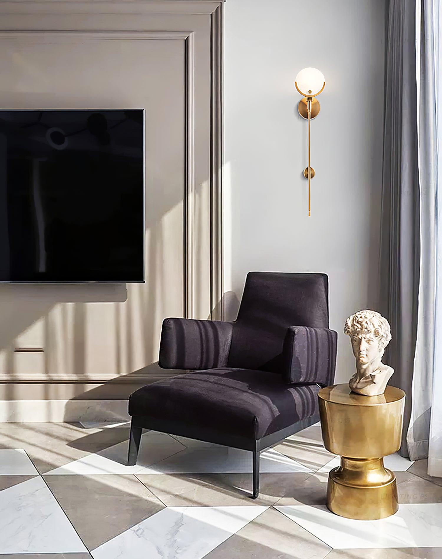 Zavarara Applique Murale Sphère Albâtre - Neutralighting
