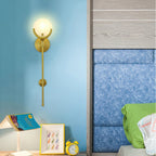 Ljomuvyo Moderne Minimaliste Laiton Albâtre Applique Murale - Neutralighting