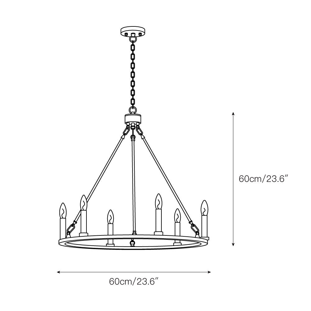 Mjolkuvyo Moderne Minimaliste Métal Lustre - Neutralighting