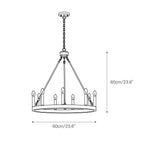 Mjolkuvyo Moderne Minimaliste Métal Lustre - Neutralighting