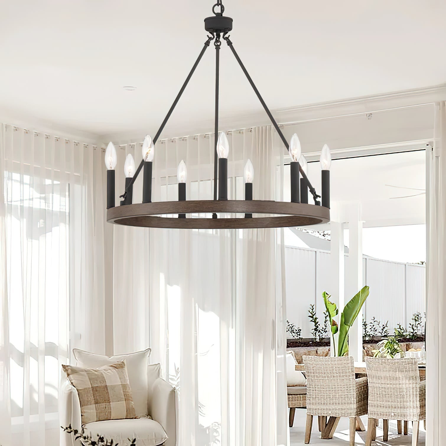 Mjolkuvyo Moderne Minimaliste Métal Lustre - Neutralighting