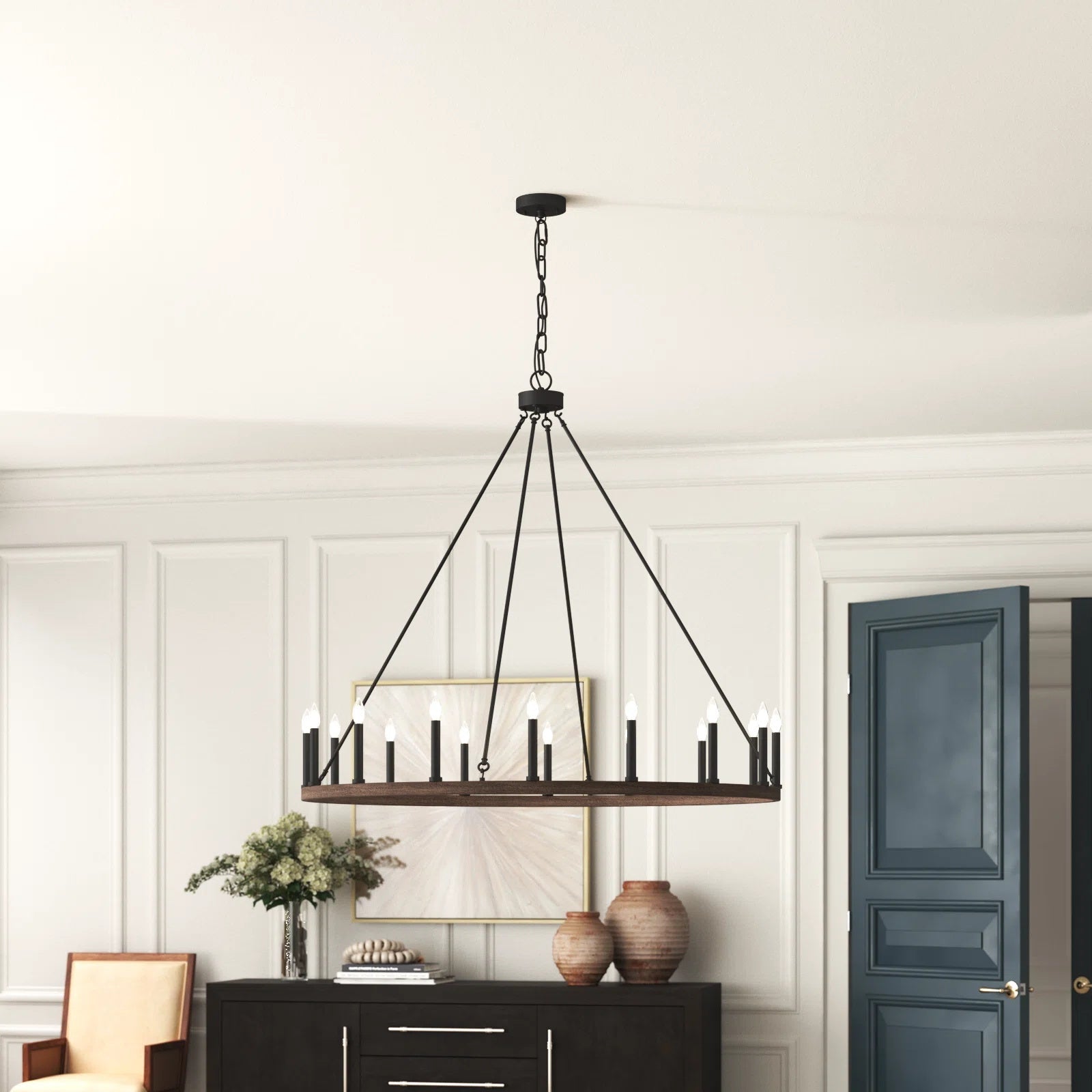 Mjolkuvyo Moderne Minimaliste Métal Lustre - Neutralighting