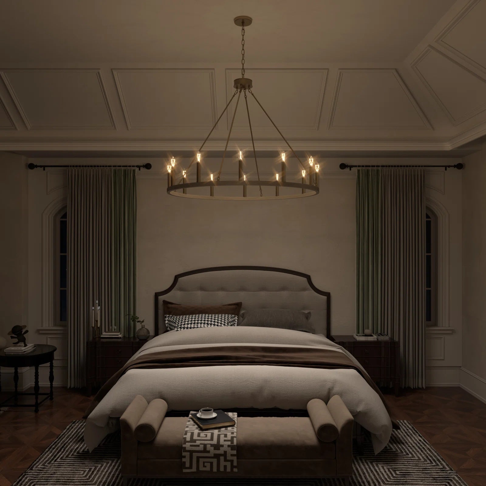 Mjolkuvyo Moderne Minimaliste Métal Lustre - Neutralighting