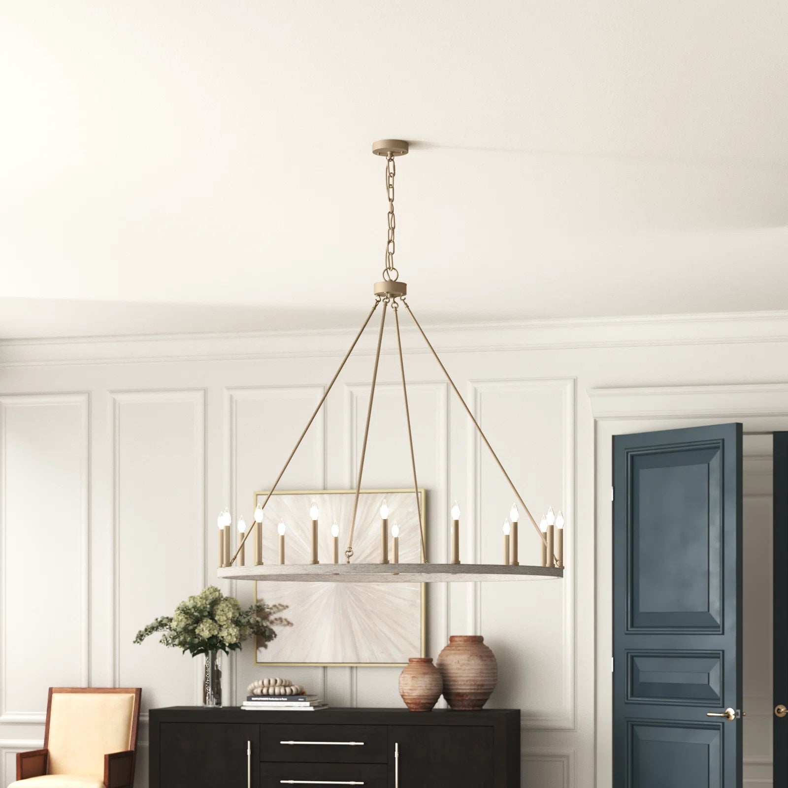 Mjolkuvyo Moderne Minimaliste Métal Lustre - Neutralighting
