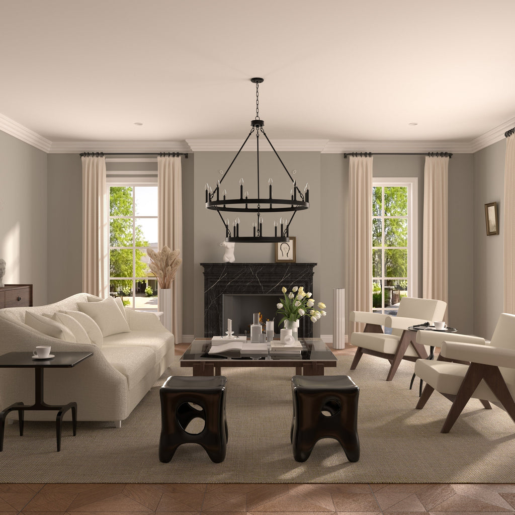 Mjolkuvyo Moderne Minimaliste Métal Lustre - Neutralighting