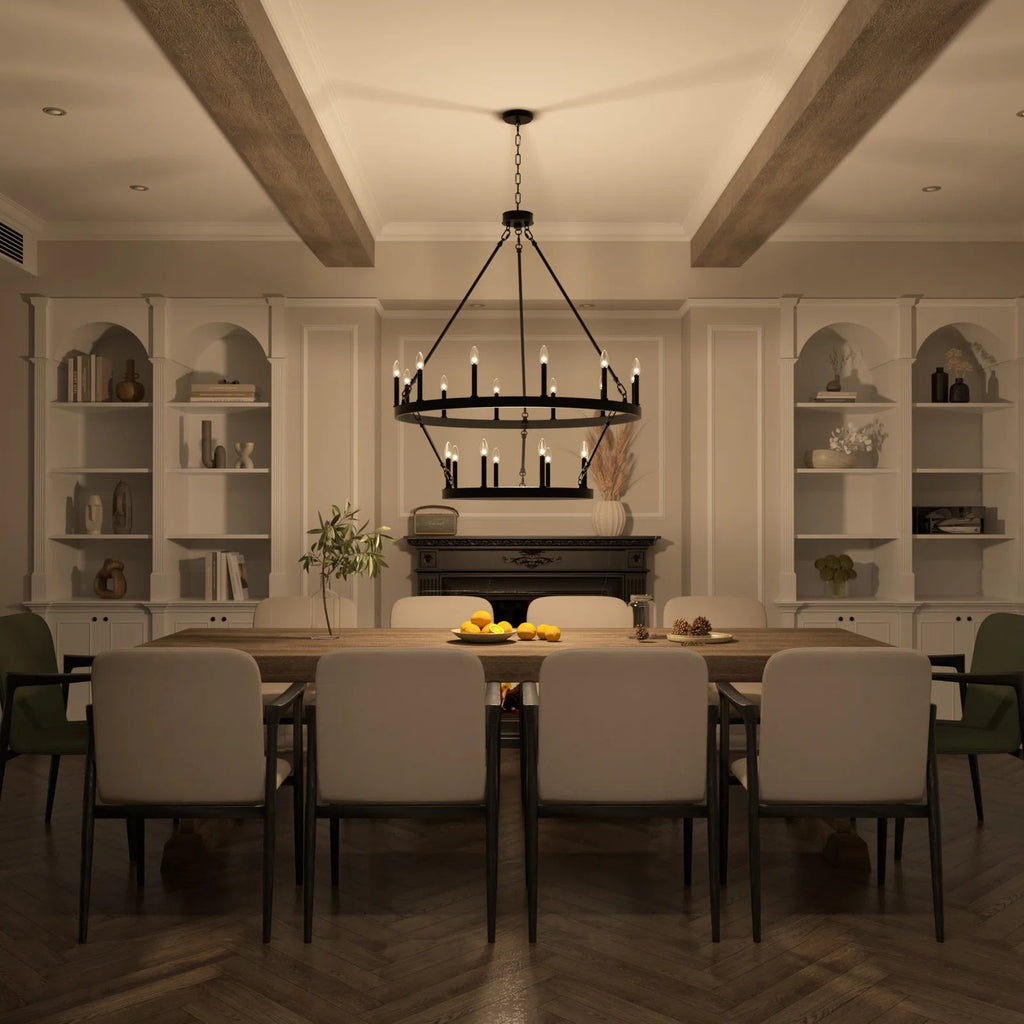 Mjolkuvyo Moderne Minimaliste Métal Lustre - Neutralighting