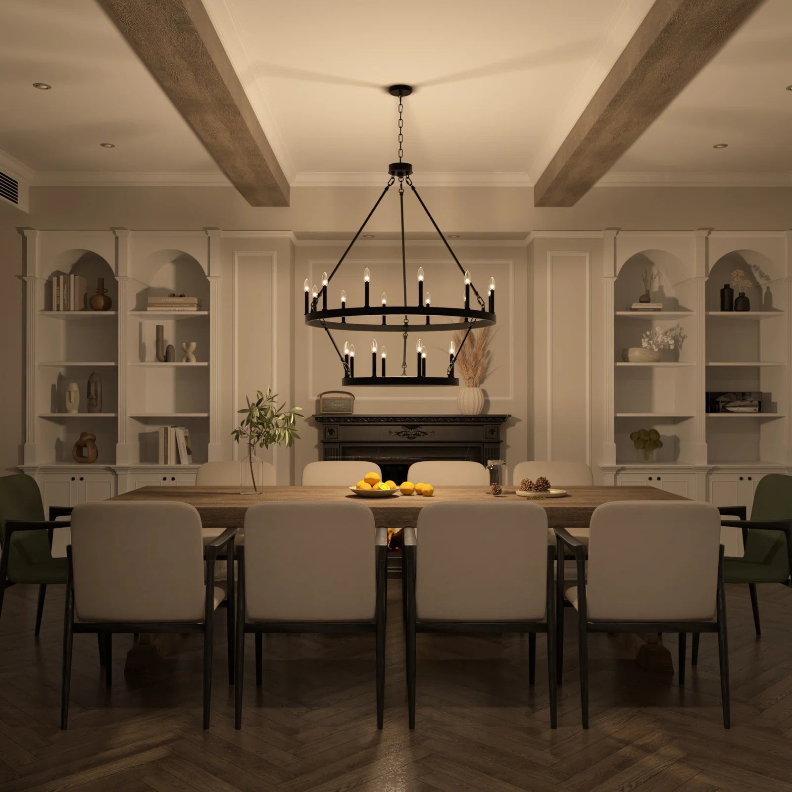 Mjolkuvyo Moderne Minimaliste Métal Lustre - Neutralighting