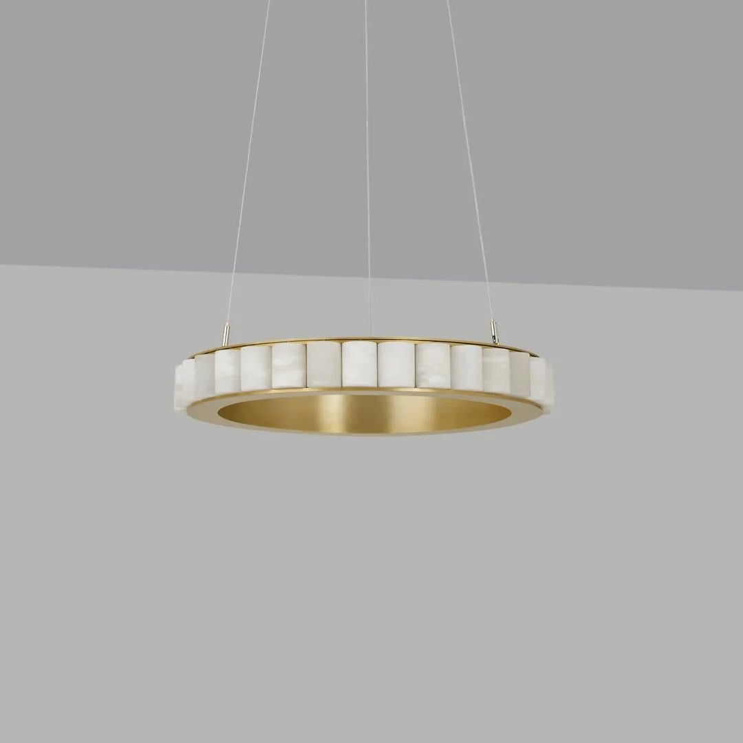 Sifuvyh Postmodern Luxe Inoxydable Albâtre Lustre - Neutralighting