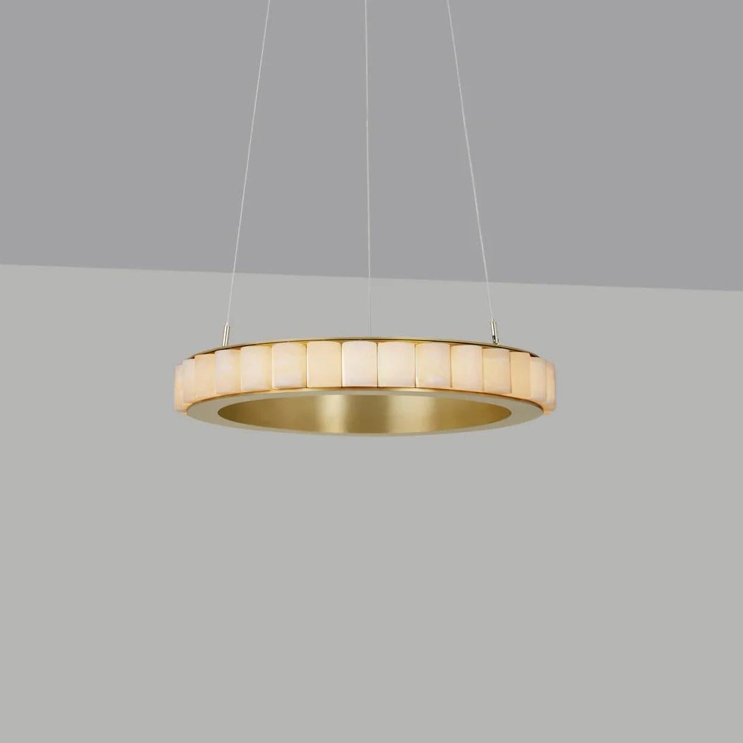 Sifuvyh Postmodern Luxe Inoxydable Albâtre Lustre - Neutralighting