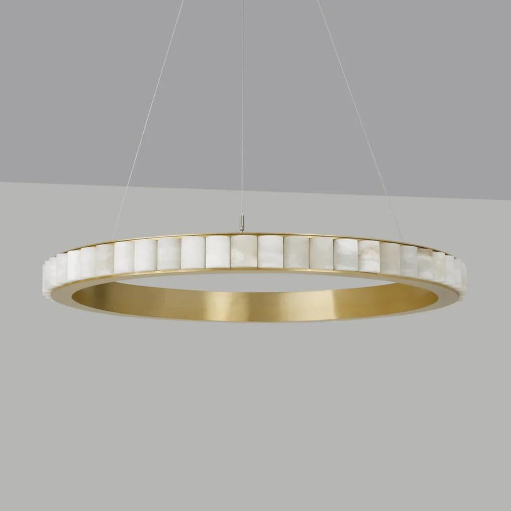 Sifuvyh Postmodern Luxe Inoxydable Albâtre Lustre - Neutralighting