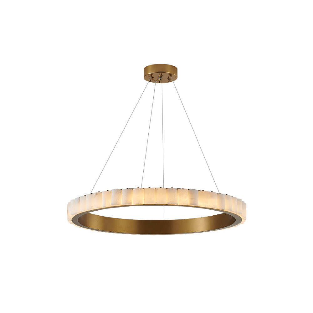 Sifuvyh Postmodern Luxe Inoxydable Albâtre Lustre - Neutralighting