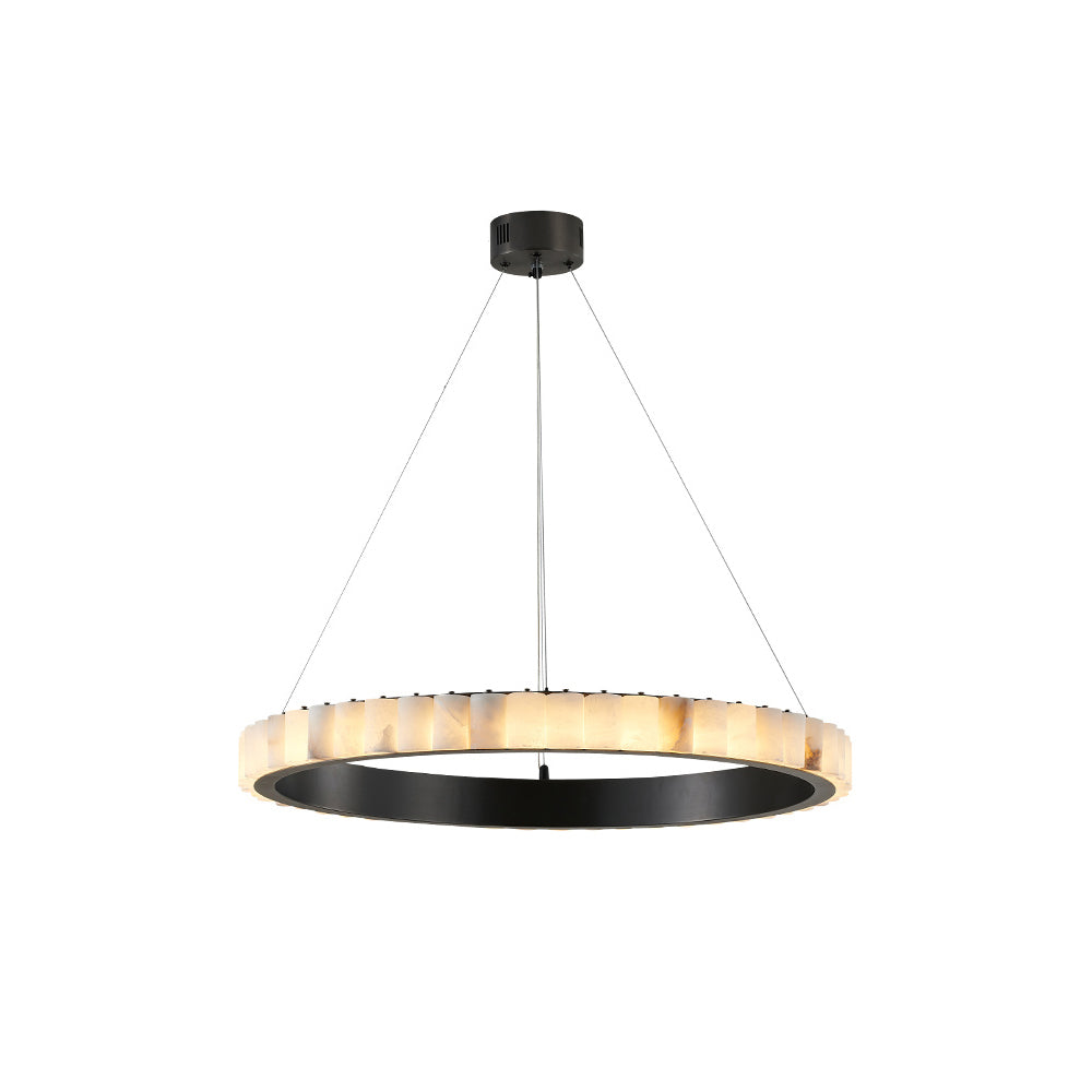 Sifuvyh Postmodern Luxe Inoxydable Albâtre Lustre - Neutralighting