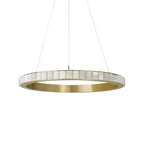 Sifuvyh Postmodern Luxe Inoxydable Albâtre Lustre - Neutralighting