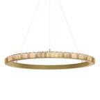 Sifuvyh Postmodern Luxe Inoxydable Albâtre Lustre - Neutralighting