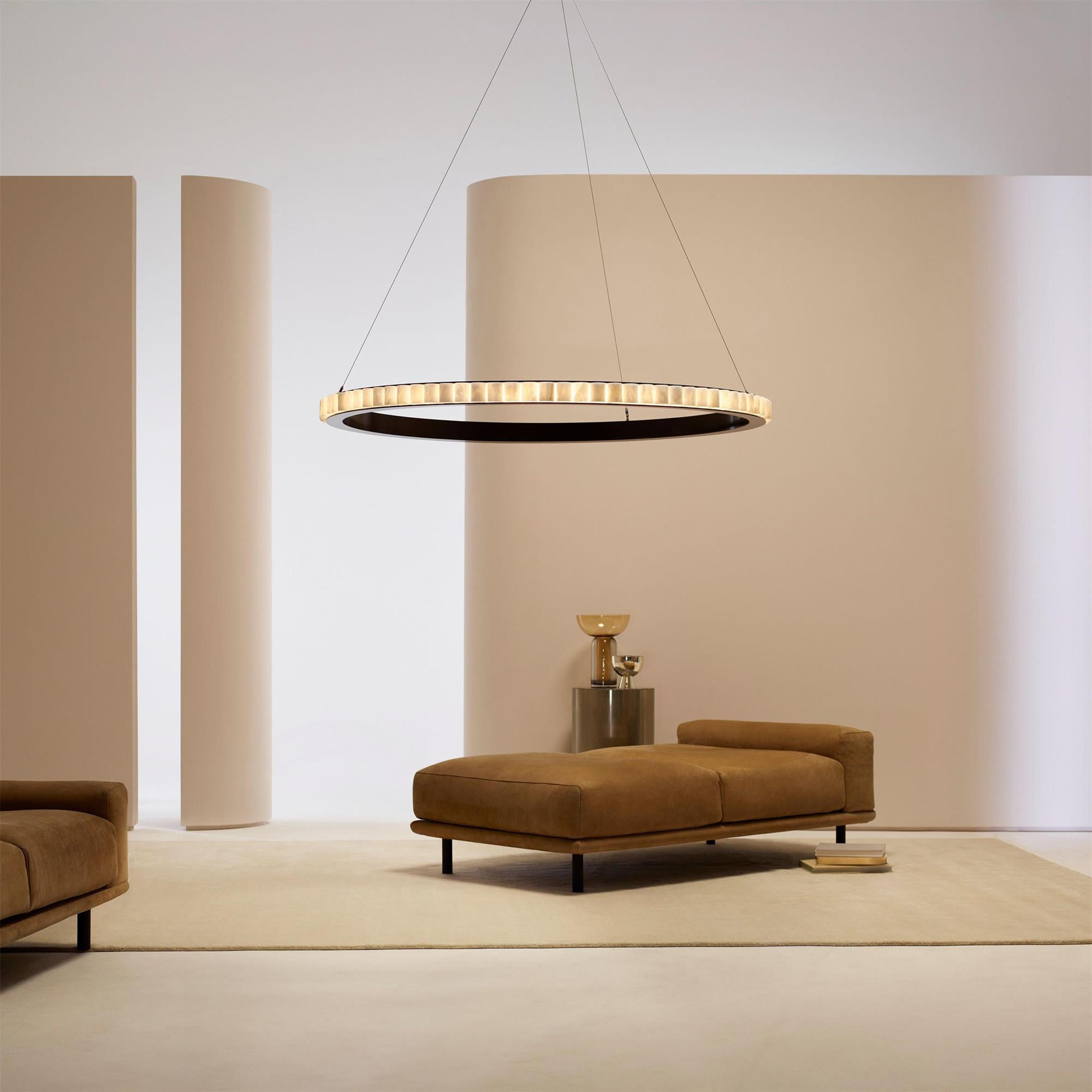 Sifuvyh Postmodern Luxe Inoxydable Albâtre Lustre - Neutralighting