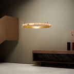 Sifuvyh Postmodern Luxe Inoxydable Albâtre Lustre - Neutralighting