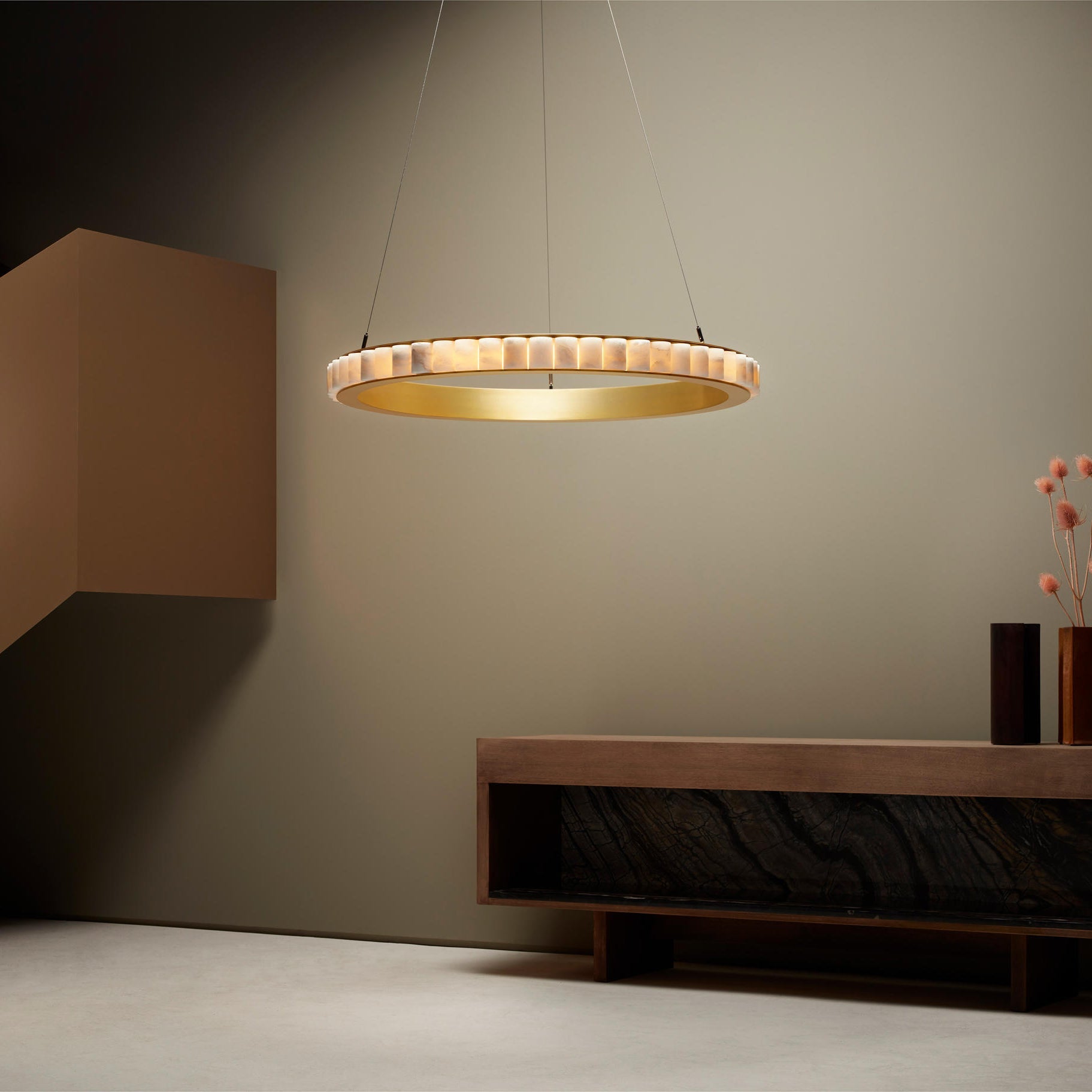 Sifuvyh Postmodern Luxe Inoxydable Albâtre Lustre - Neutralighting
