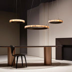 Sifuvyh Postmodern Luxe Inoxydable Albâtre Lustre - Neutralighting