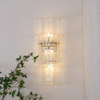 Aurora Applique Murale en Verre de Murano Transparent - Neutralighting