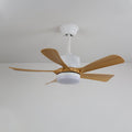 Plafonnier Ventilateur Sylven Moderne en ABS
