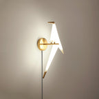 Visileth Nordic Art Crane Plug-In Wall Lamp - Neutralighting