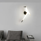 Visileth Nordic Art Crane Plug-In Wall Lamp - Neutralighting