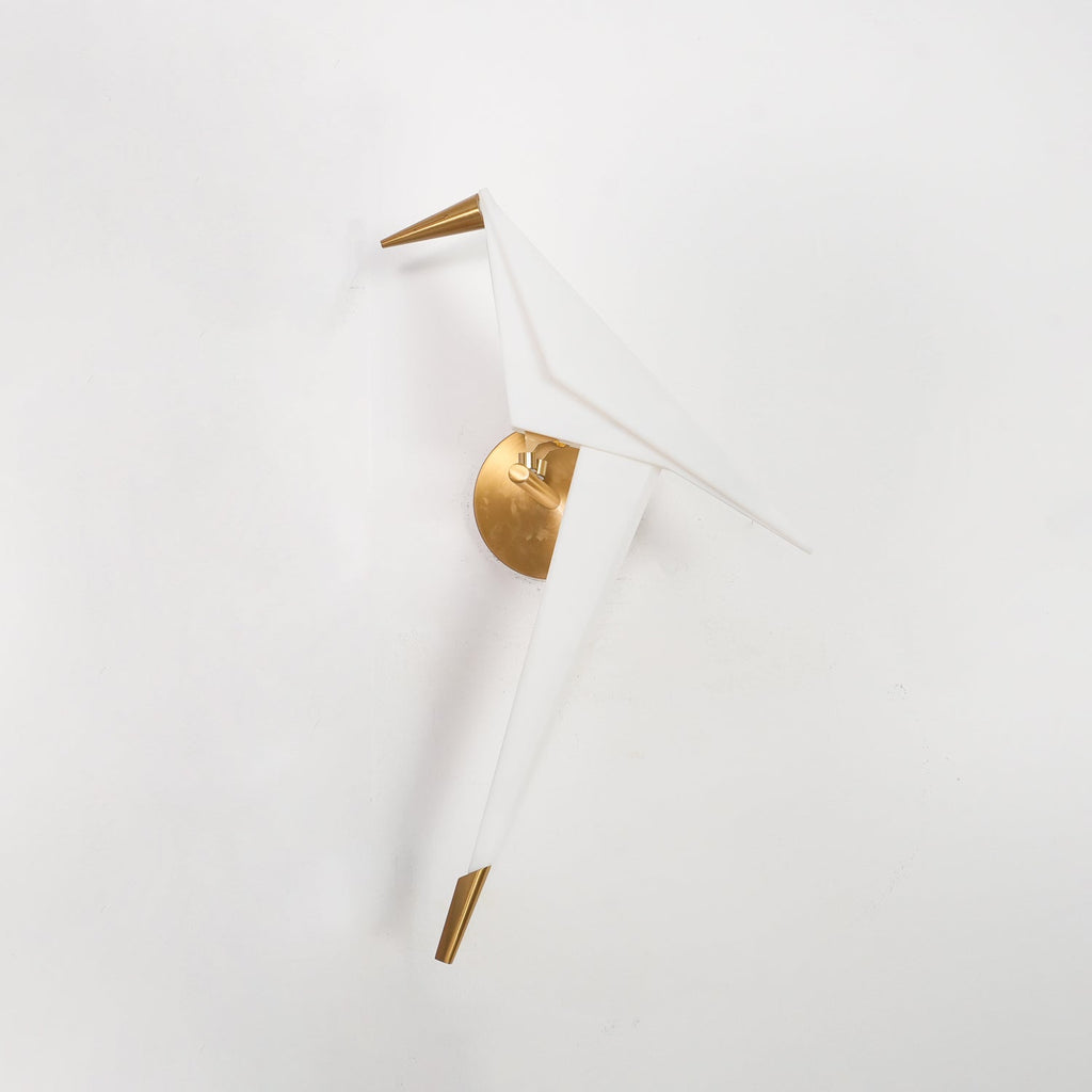 Cunorara Applique Murale Art Nordique Grue en Papier - Neutralighting