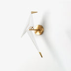 Cunorara Applique Murale Art Nordique Grue en Papier - Neutralighting