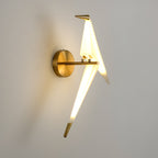 Cunorara Applique Murale Art Nordique Grue en Papier - Neutralighting