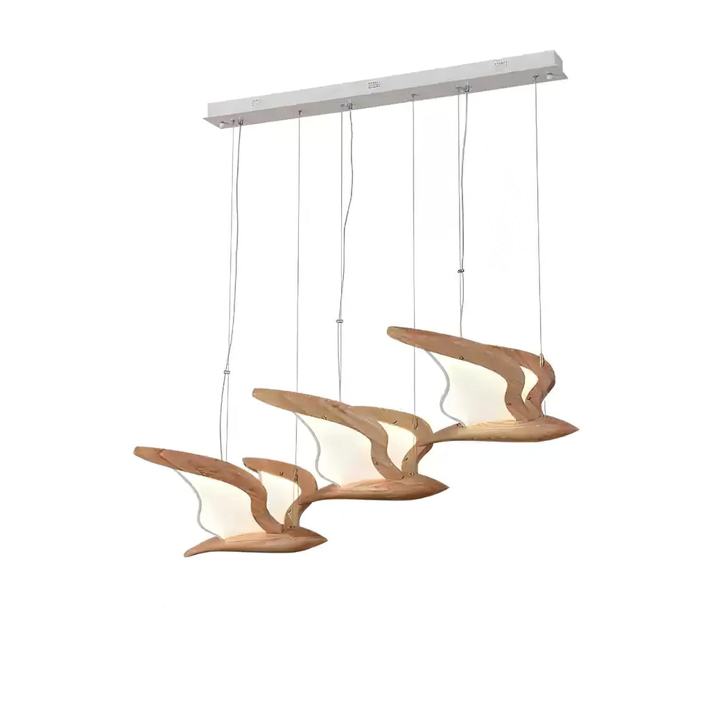 Lyvynia Lampe Suspendue en Bois Organique - Neutralighting