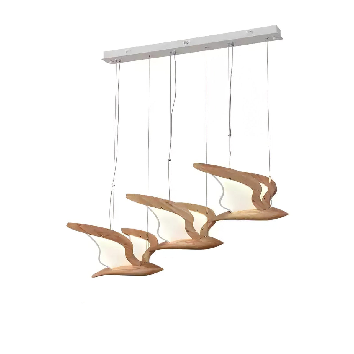 Lyvynia Lampe Suspendue en Bois Organique - Neutralighting