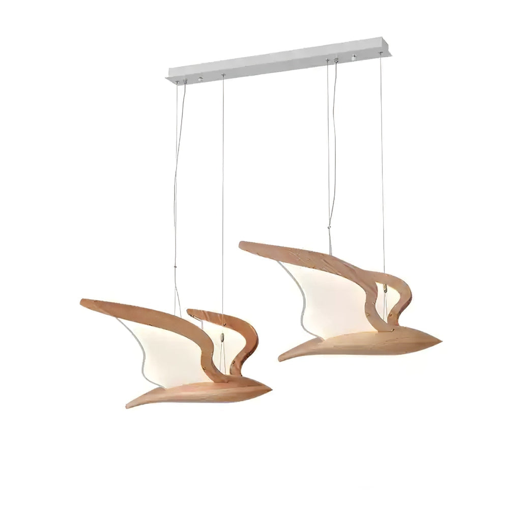 Lyvynia Lampe Suspendue en Bois Organique - Neutralighting