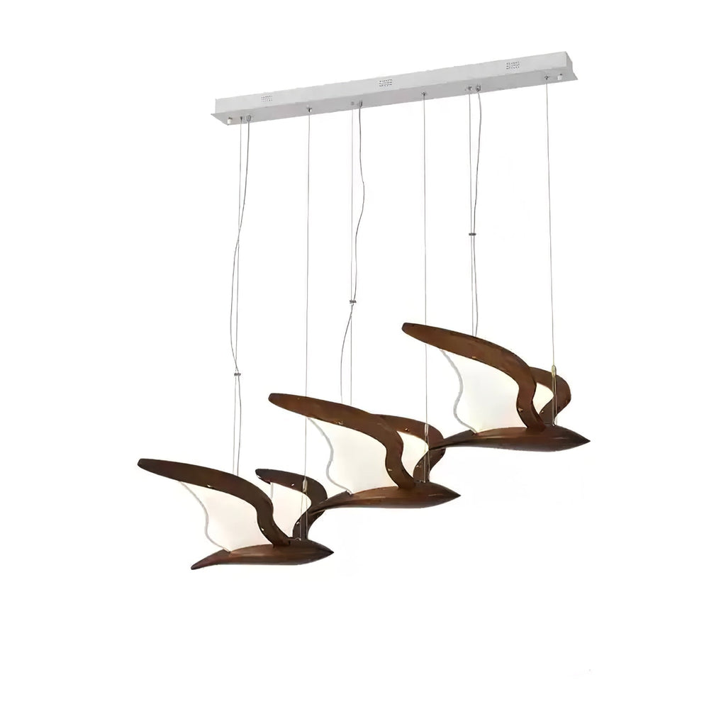 Lyvynia Lampe Suspendue en Bois Organique - Neutralighting