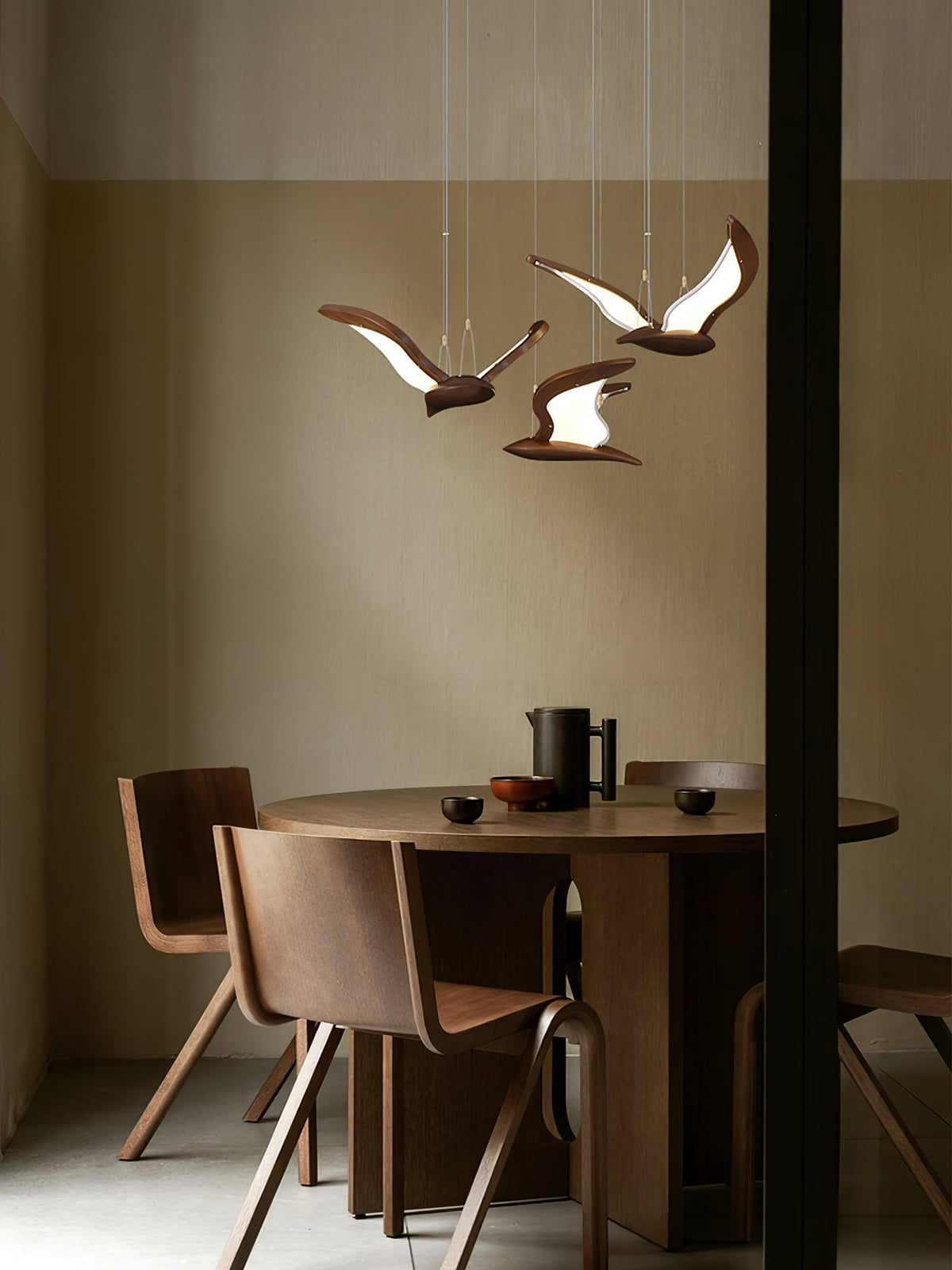 Lyvynia Lampe Suspendue en Bois Organique - Neutralighting