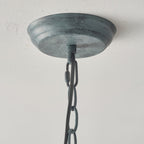 Tinduvyh Ancien Industriel Métal Verre Lanterne Suspension - Neutralighting
