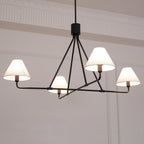 Ornuvyh Ancien Industriel Métal Tissu Lustre - Neutralighting