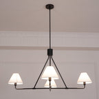 Ornuvyh Ancien Industriel Métal Tissu Lustre - Neutralighting