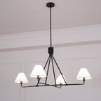 Ornuvyh Ancien Industriel Métal Tissu Lustre - Neutralighting
