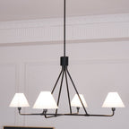 Ornuvyh Ancien Industriel Métal Tissu Lustre - Neutralighting
