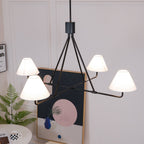 Ornuvyh Ancien Industriel Métal Tissu Lustre - Neutralighting