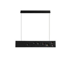 Lustra Suspension Bois Pierre Précieuse Linéaire LED - Neutralighting