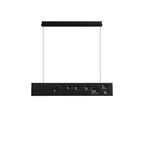 Lustra Suspension Bois Pierre Précieuse Linéaire LED - Neutralighting