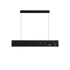 Lustra Suspension Bois Pierre Précieuse Linéaire LED - Neutralighting