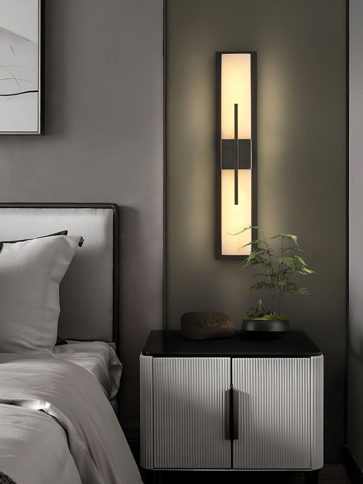Lylirel Applique Murale Rectangulaire en Albâtre - Neutralighting